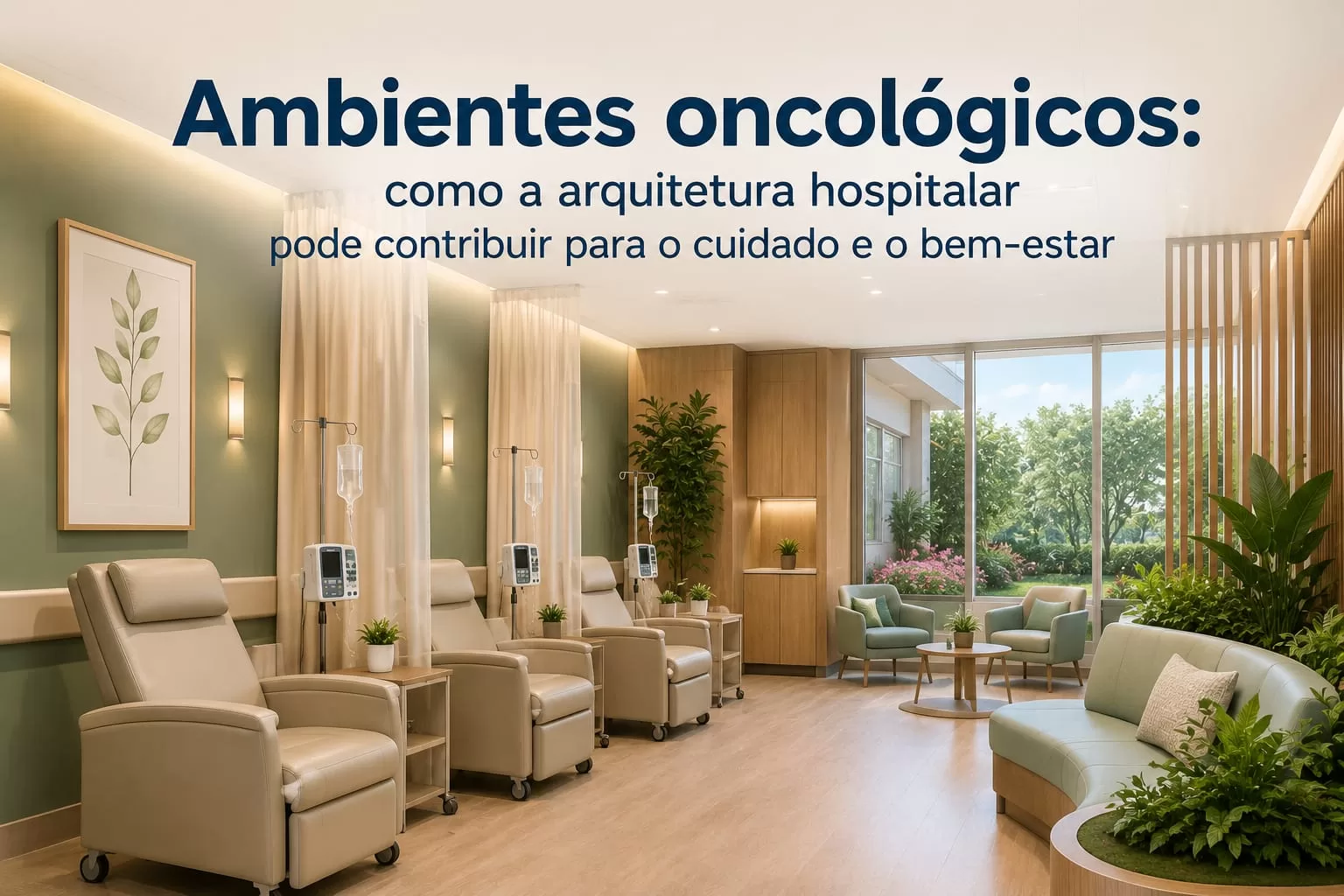ambientes oncologicos como a arquitetura hospitalar pode contribuir para o cuidado e o bem estar