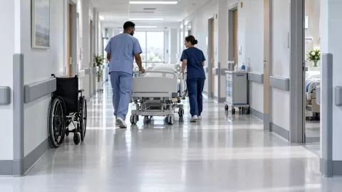 quais areas do hospital mais sofrem impactos e onde proteger primeiro